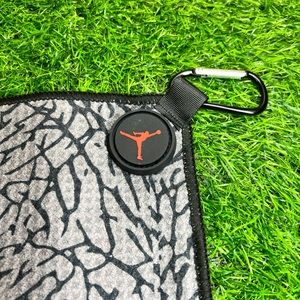 Air Jordan magnetic golf towel elephant print